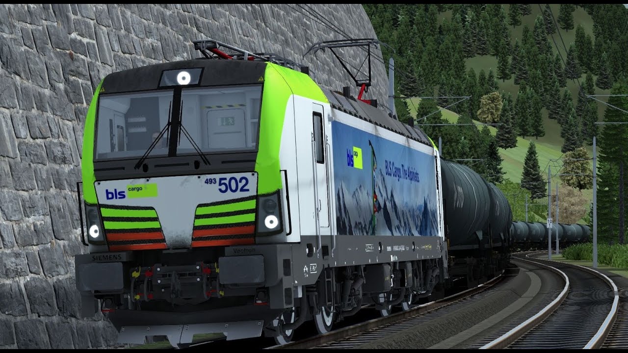 BLS Vectron BR193 Tauernbahn Mallnitz nach Schwarzach St.Veit Führerstandsmitfahrt Train Simulator
