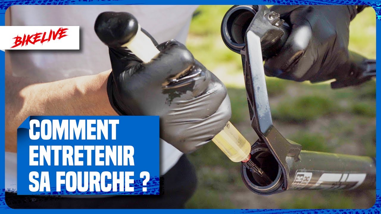Comment entretenir sa fourche de VTT Rockshox ?