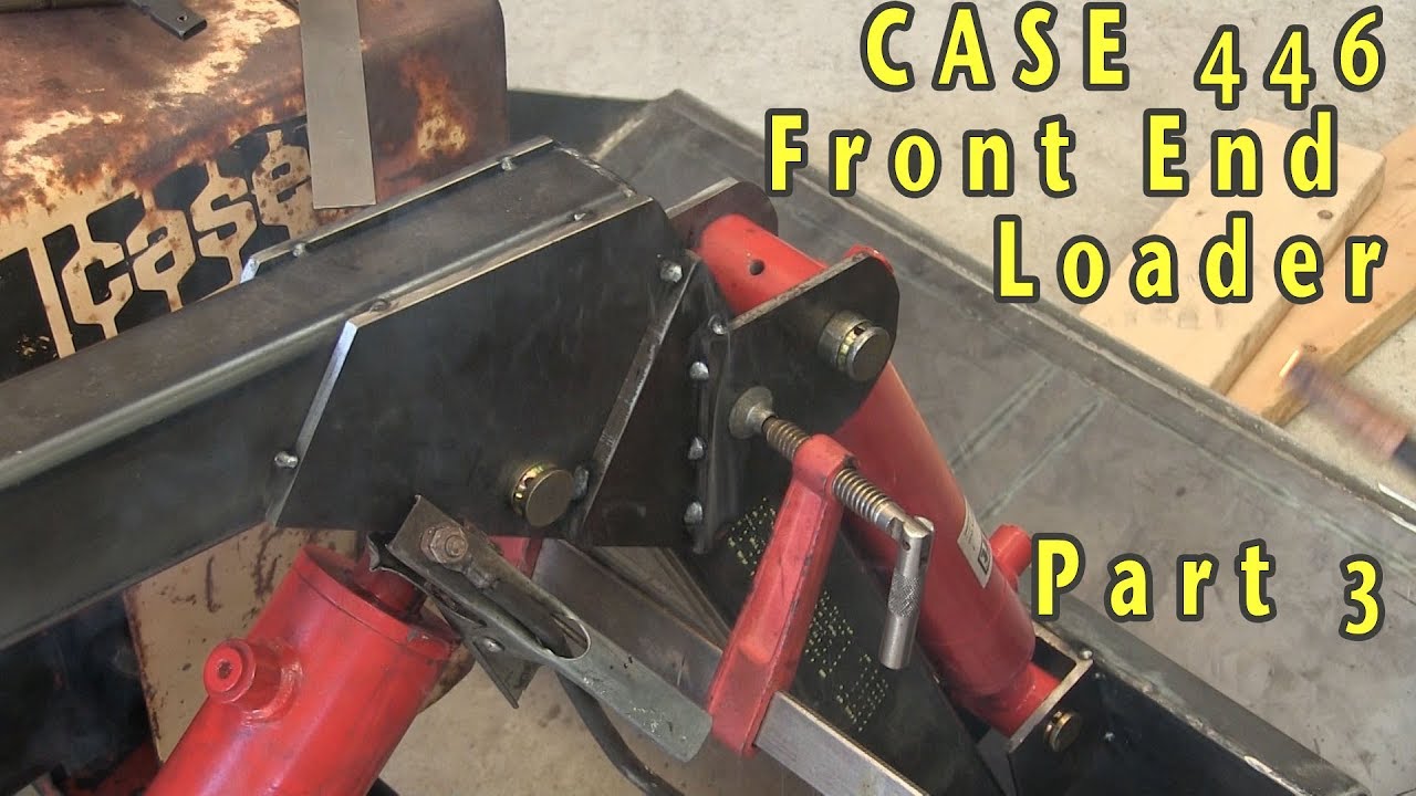 Case 446 Front End Loader, Arms Reinforcement (Part 3)