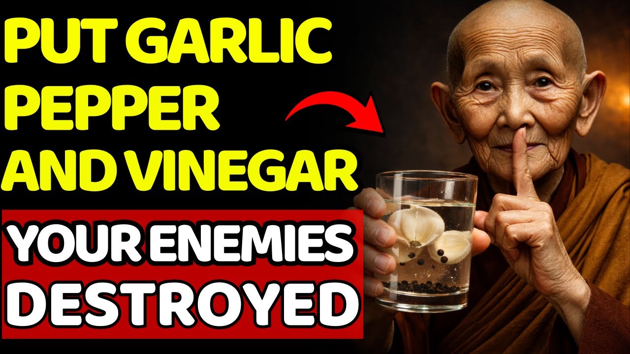 SECRET RITUAL: GARLIC, PEPPER & VINEGAR — ENVY LOSES ITS POWER TODAY