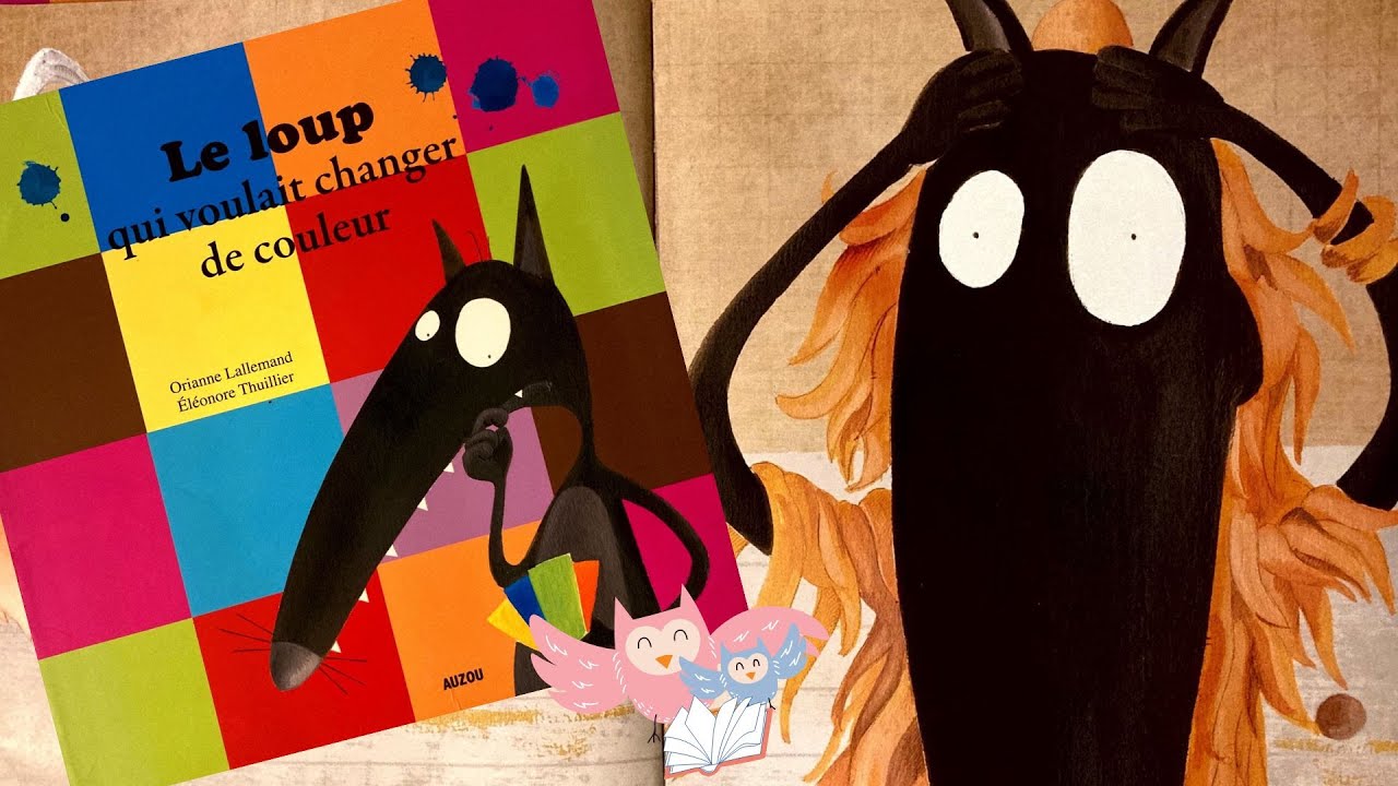 Le Loup qui voulait changer de couleur - livre dessin animé en français - 🐺🌈