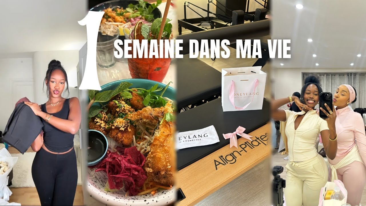 UNE SEMAINE DANS MA VIE DE CRÉATRICE DE CONTENU EN FIN DE MASTER (événements, mémoire, girls dates)