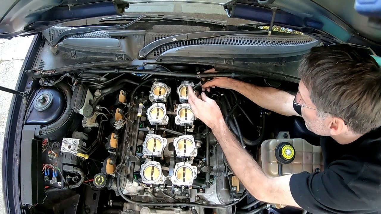 PART 2 GM LS1-3 ITB Install and Engine Start up