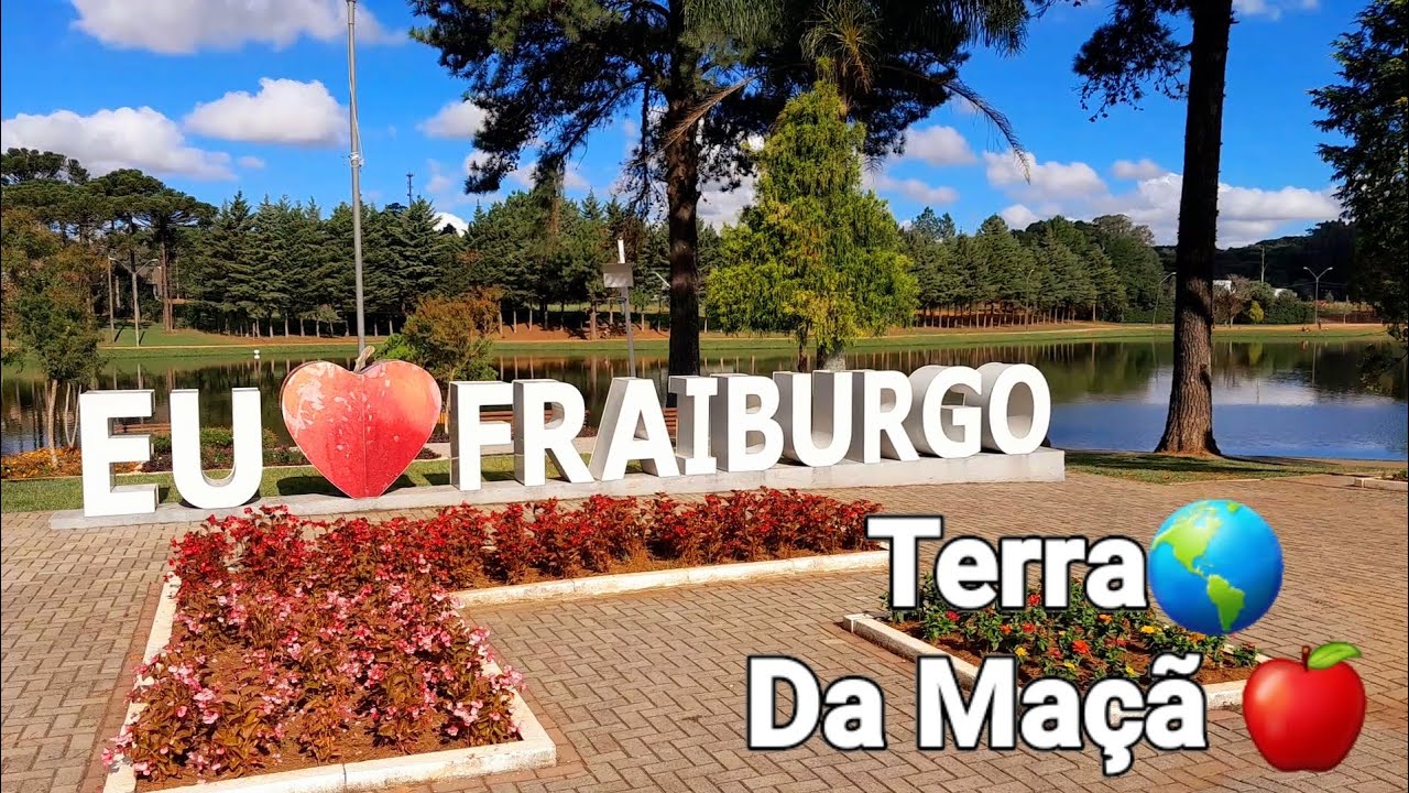 Fraiburgo SC terra da maçã mostramos um pouco do município Portal da cidade Lago das Araucárias