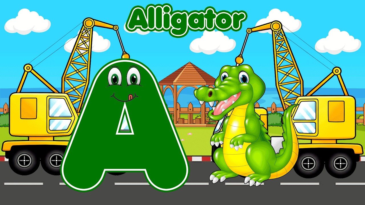 Animals Phonics Song 🐊 | Learn the ABCs Song 🎵 | Animal Sounds for Children (26 Amazing Animals)