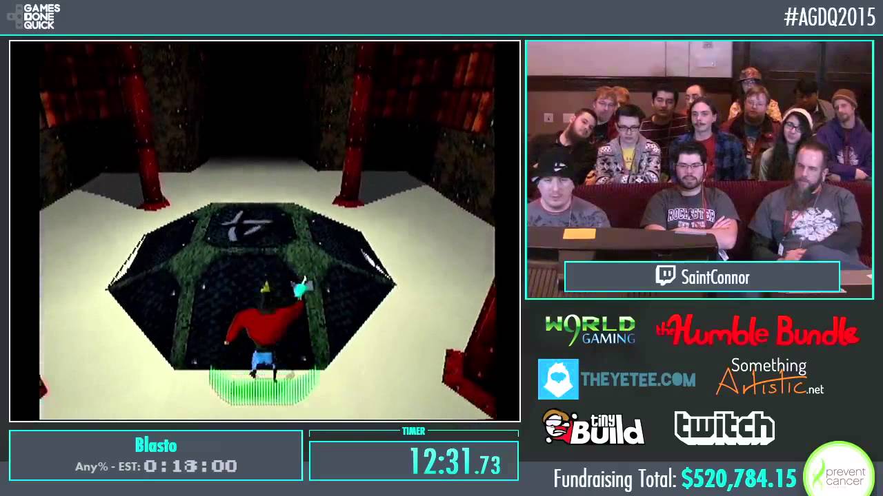 Awesome Games Done Quick 2015 - Part 111 - Blasto by Saint Connor