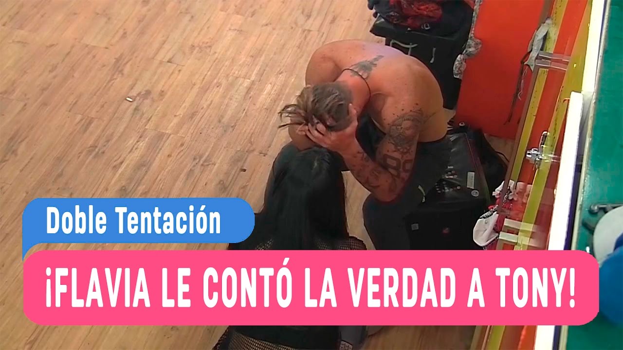 Doble Tentación - ¡Flavia le contó la verdad a Tony! / Capítulo 77