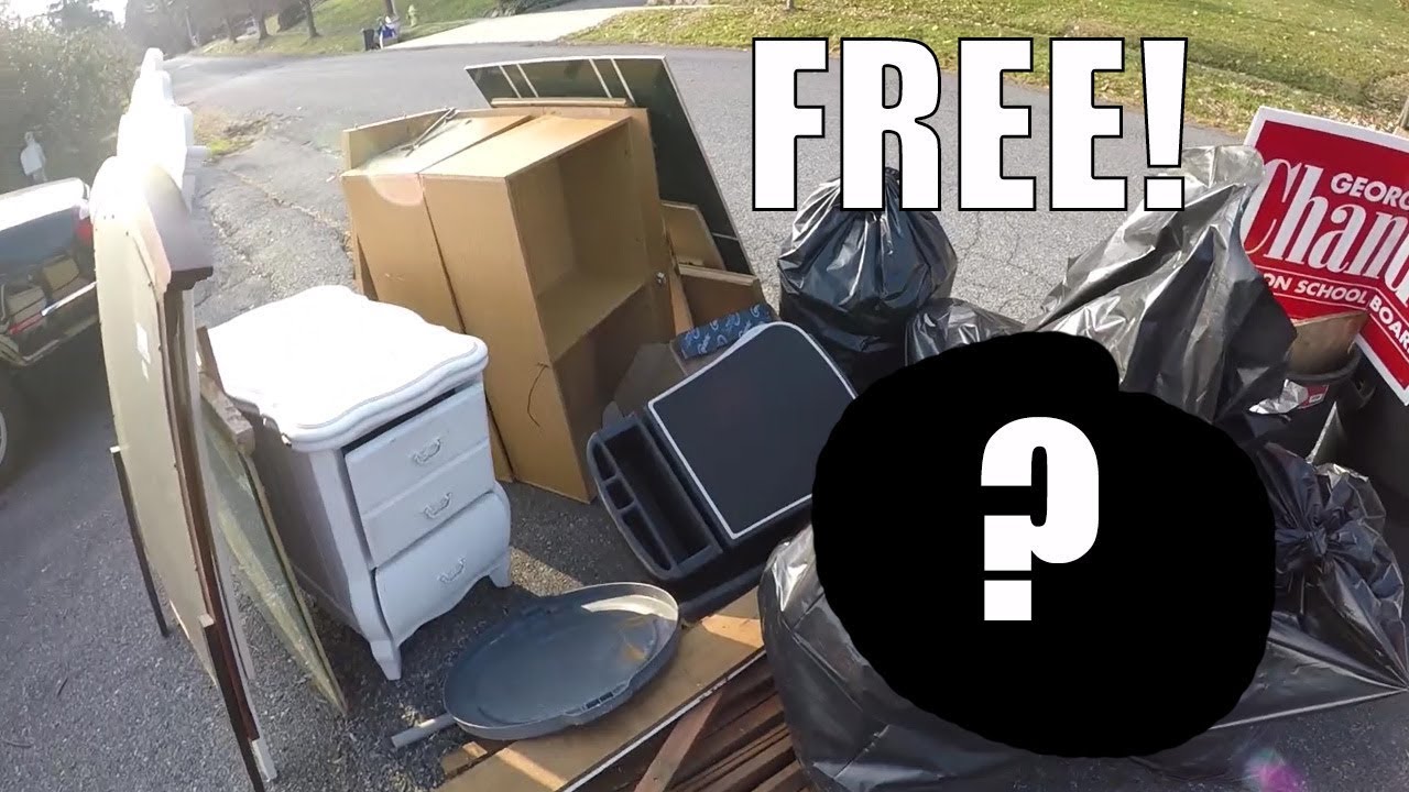 CAN'T BELIEVE I FOUND THIS IN THE TRASH! Garbage Day Picking!