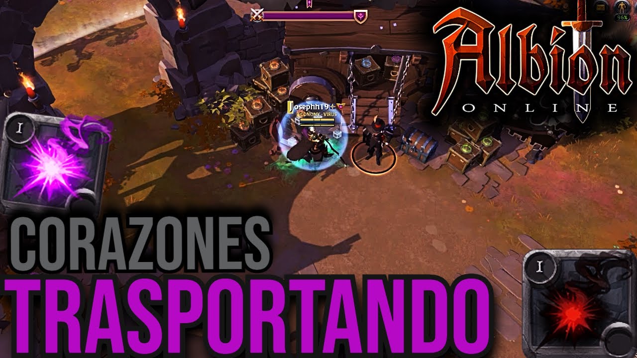 Moviendo CORAZONES x Zona Roja | Albion Online