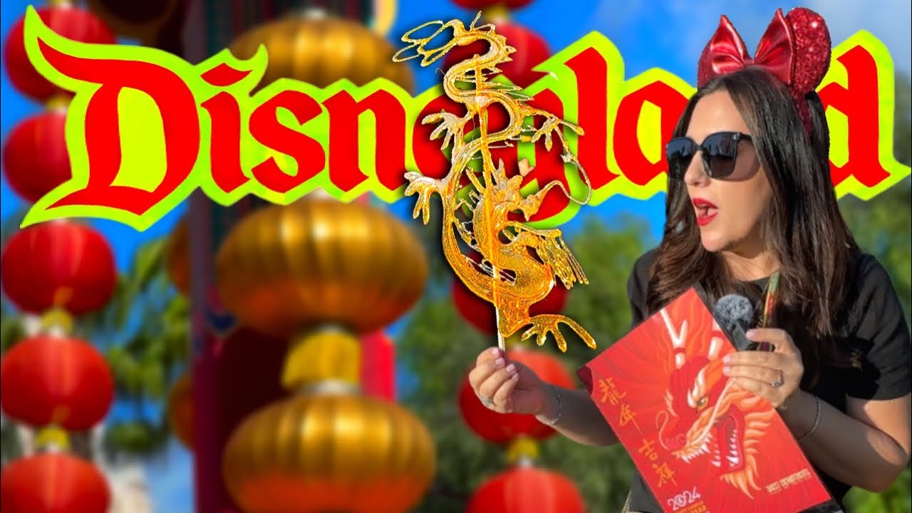 DISNEY CALIFORNIA ADVENTURE PARK! Lunar New Year Festival 2024 FUN! + Lamplight Lounge & Grand Cal
