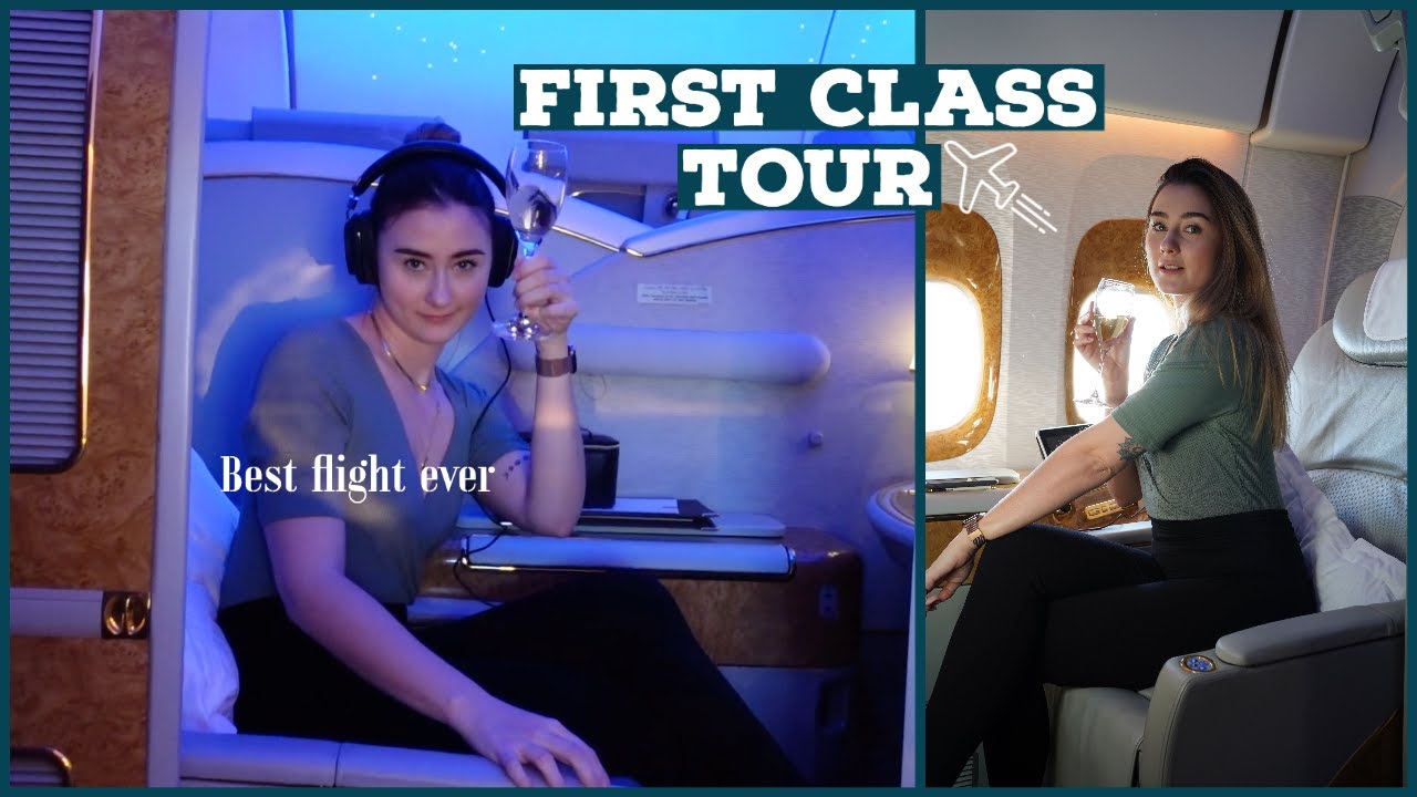 Emirates FIRST CLASS Tour 😍 | Sara Isabel
