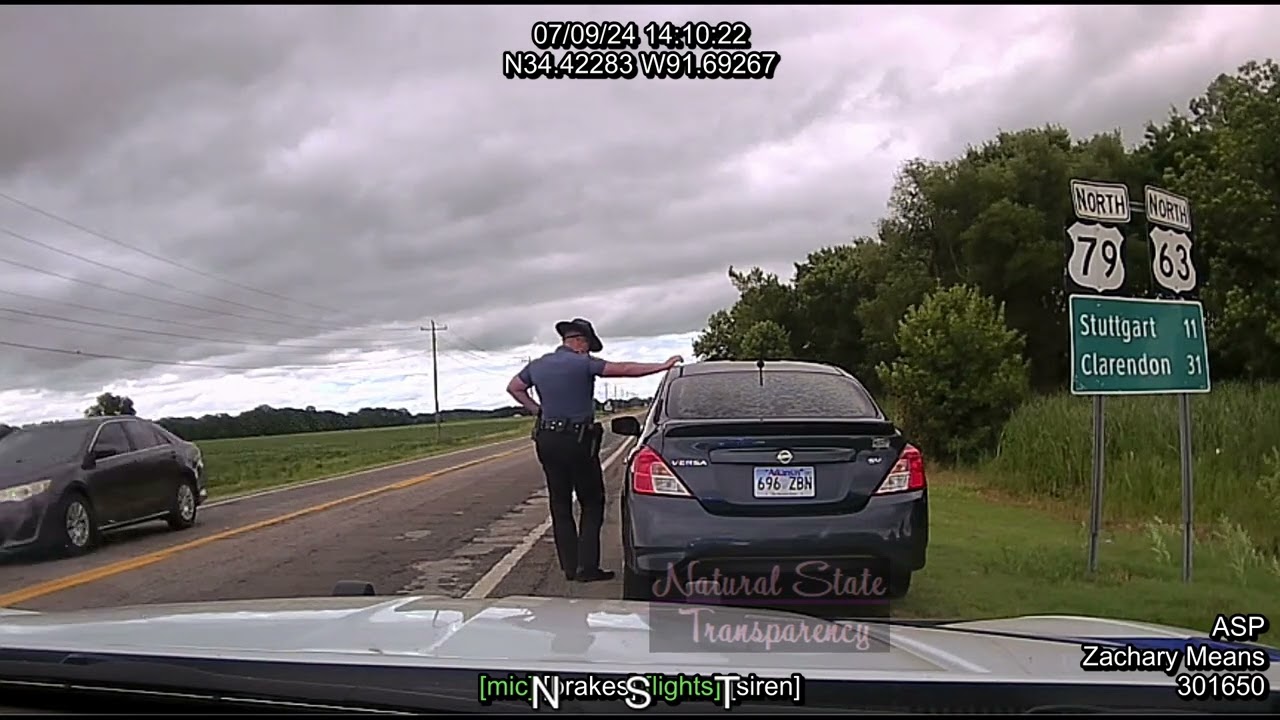 TS-US-63/79 AR-13 Humphrey Arkansas Co Arkansas State Police Troop E, Traffic Series Ep. 1166