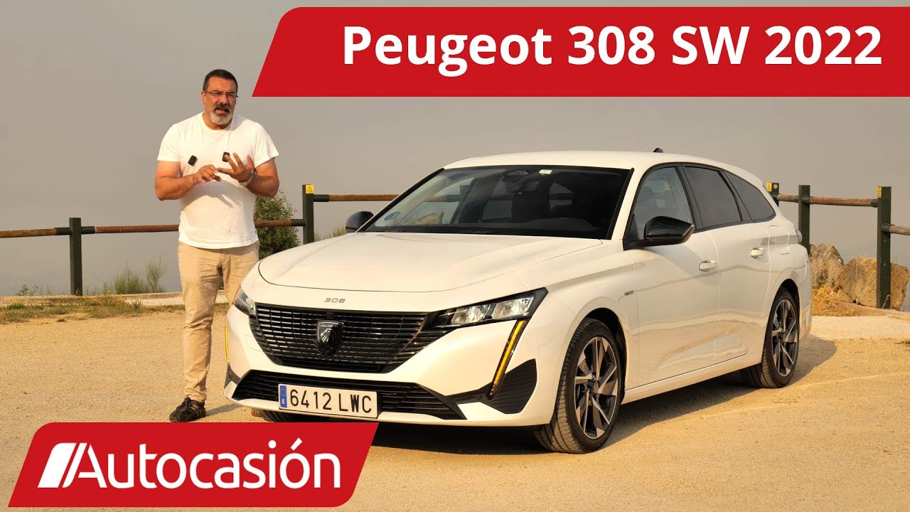 Peugeot 308 SW Hybrid 2021: coche familiar PHEV| Prueba / Test / Review en español | #Autocasión