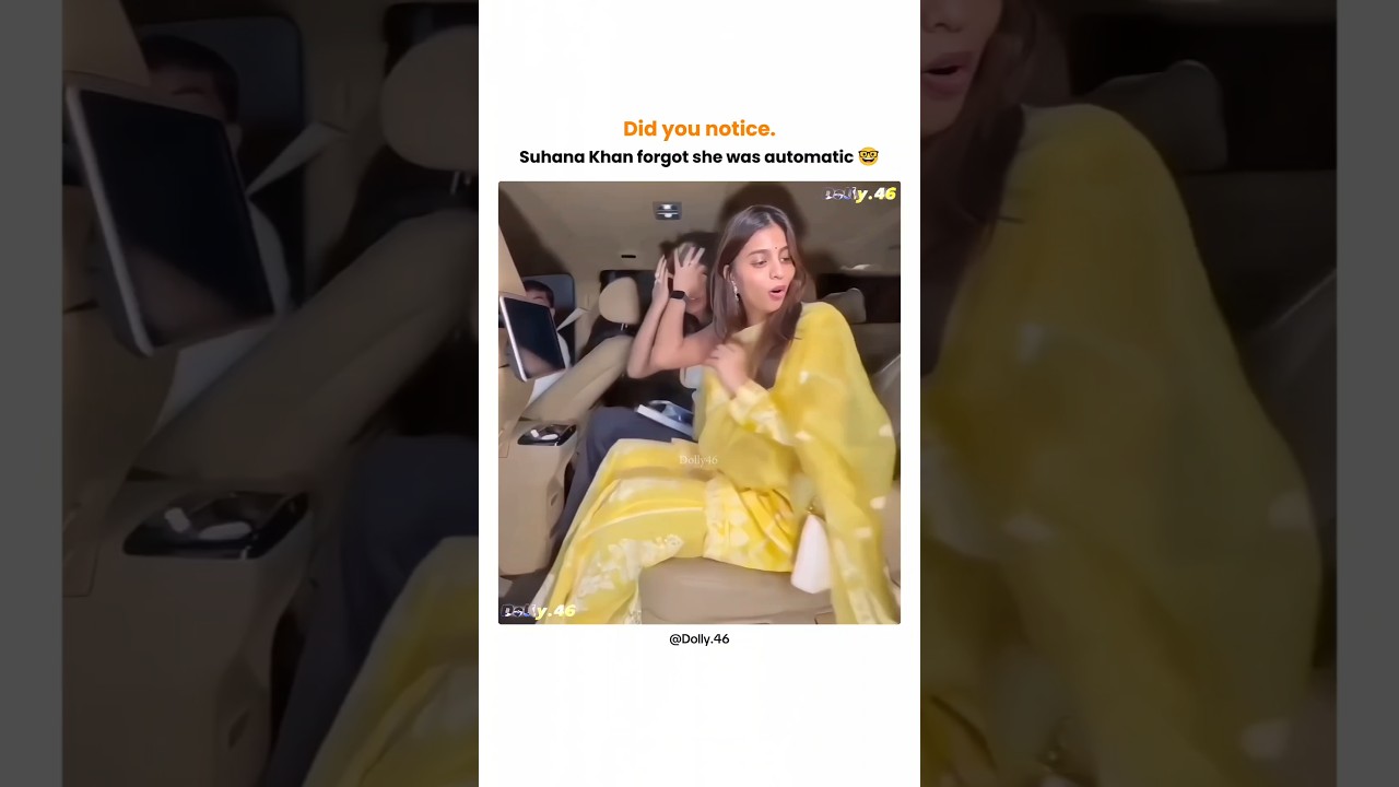 Suhana Khan got nervous 🤓 || #shorts #edit