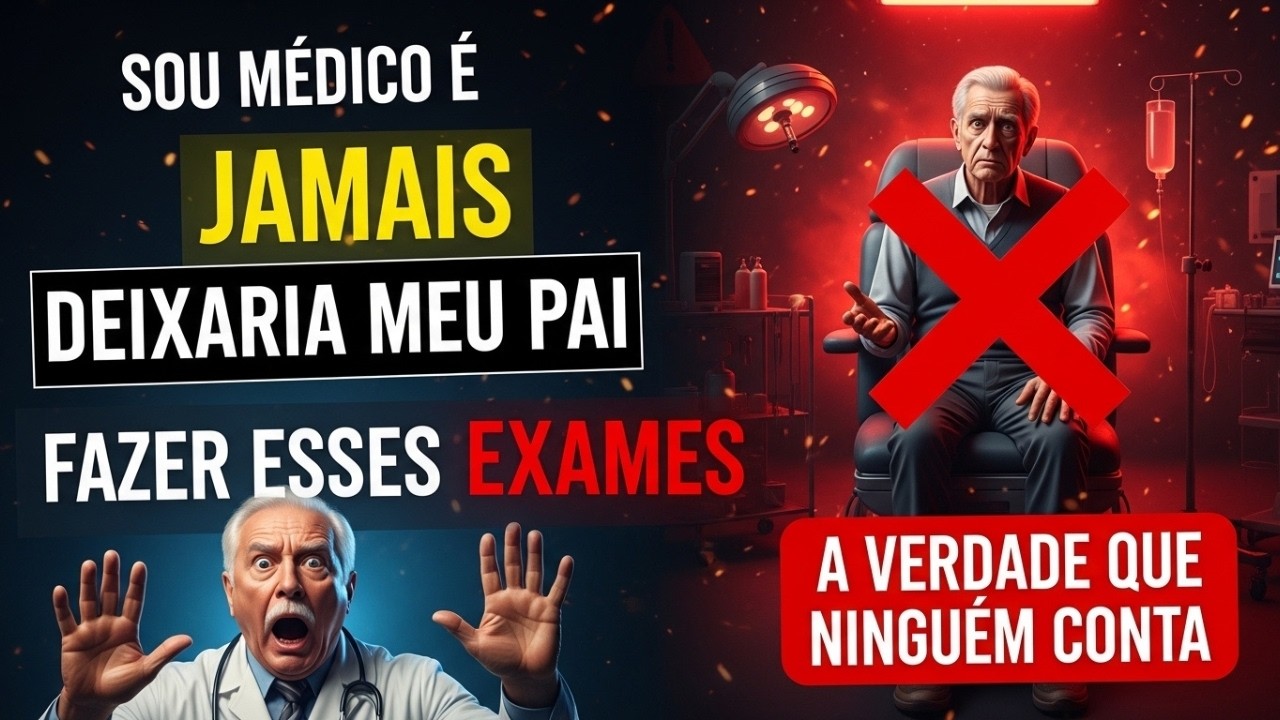 Sou Médico e JAMAIS Deixaria Meu Pai Fazer Esses 5 Exames Após os 60 (A Verdade que Ninguém Conta)