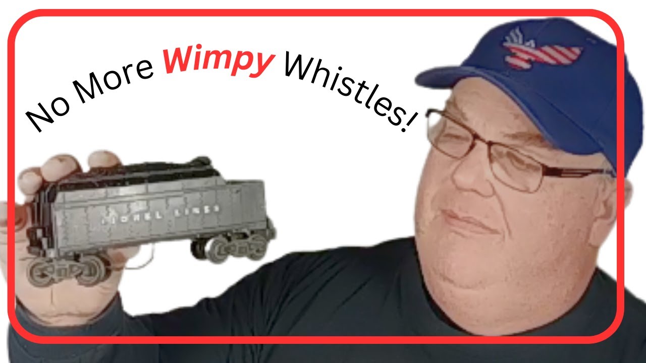 Restoring a Non-Working Lionel Train Whistle