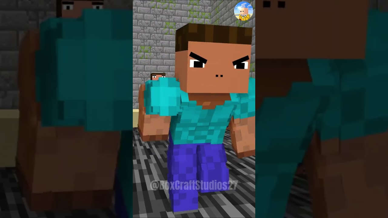 Help Herobrine Speed up and his Friends🏃 #minecraftshorts #funnyshorts #minecrafttrendingshorts #fyp