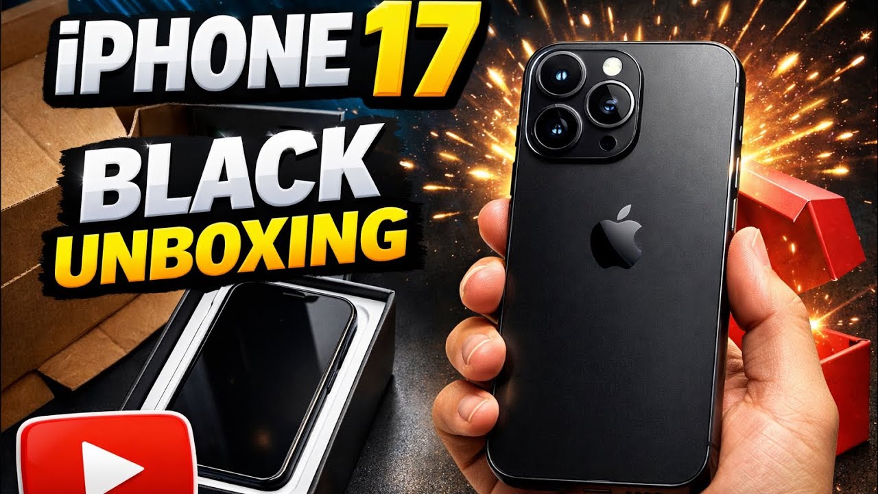 iPhone 17 unboxing 