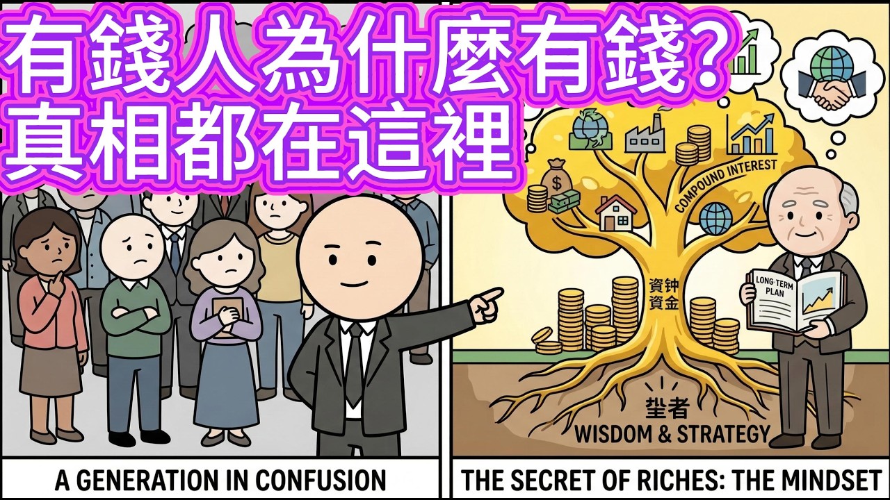 有錢人為什麼有錢？他們絕對不碰的5種支出#財務自由 #有錢人思維 #理財