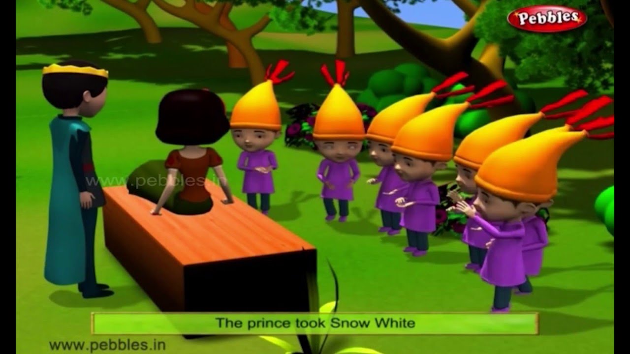 Snow White and the Seven Dwarfs 3D Story | 3D Fairy Tales for Kids | Fairy Stories | Fairy Tales