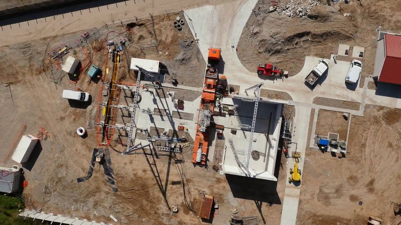 Entreprise TED: travaux de construction du Poste Source ENEDIS de SIERENTZ (68)