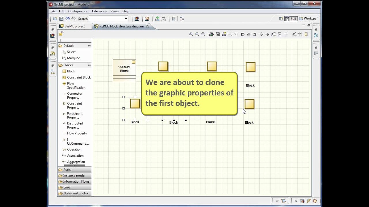 [Modelio] Create a SysML diagram