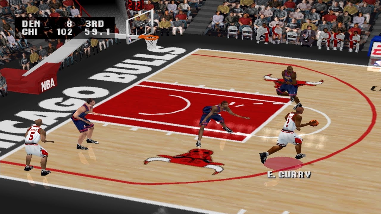 NBA Live 2003 (PS1 Gameplay)