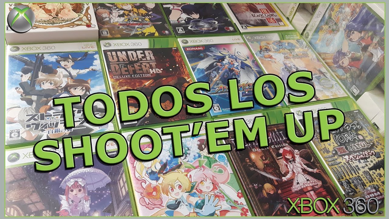 TODOS los Juegos de Naves de Xbox 360 | All Japan Xbox Shmups
