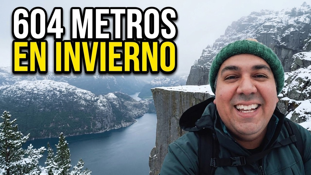 🇳🇴 Noruega mágica Ep.04 - Stavanger y Preikestolen en invierno, Me anime a subir! -