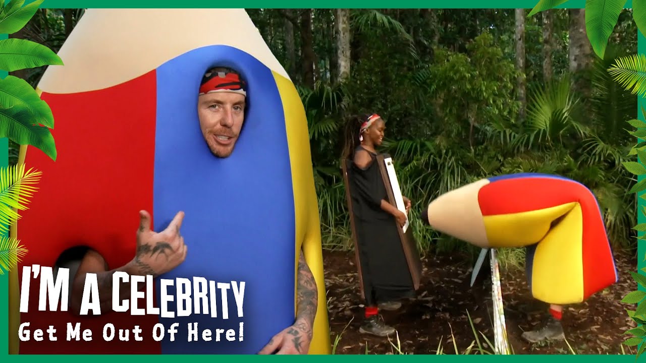 Danny dons giant pencil | I'm A Celebrity... Get Me Out of Here! 2024