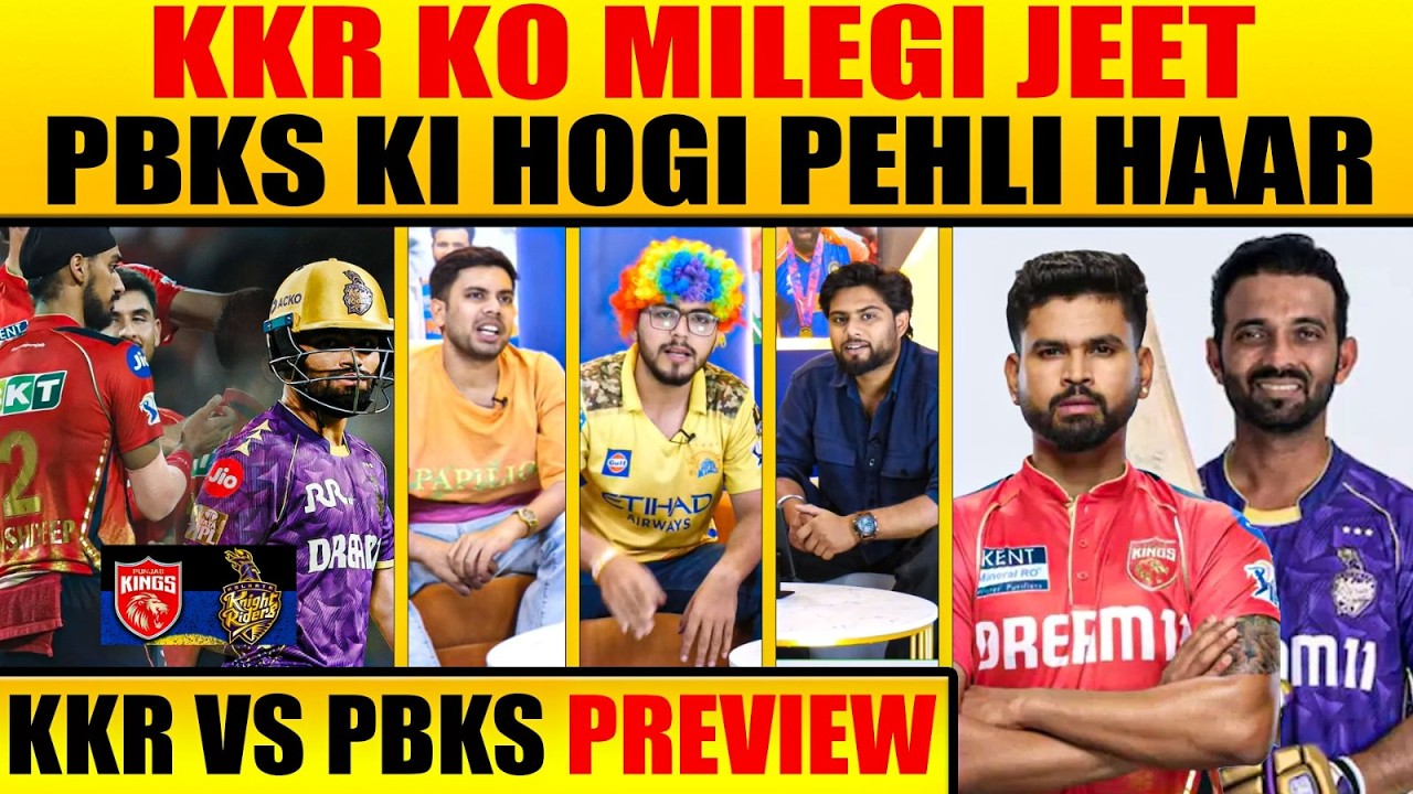 KKR VS PBKS: KKR JEETEGA YA PBKS? BIG MATCH PREDICTION IPL 2026  #kkrvspbks #ipl2026 #sportspunch