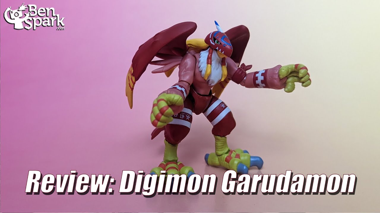Review: Digimon SHODO Garudamon Action Figure from Bandai