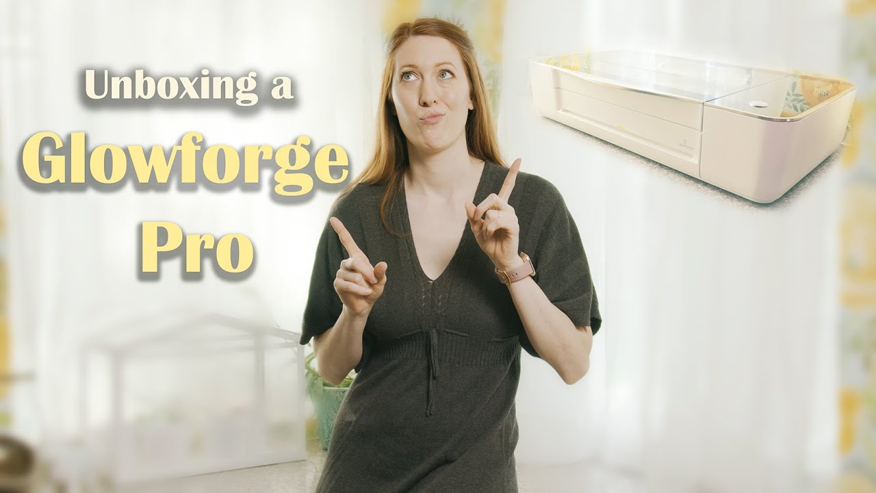 Glowforge Pro || Unboxing My New Glowforge Pro Laser!