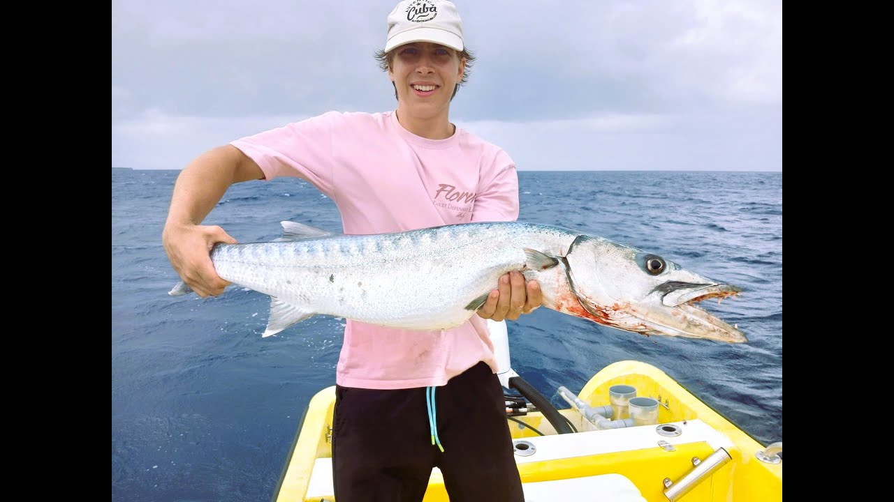 Salt-Blasted Fishing Trip with Tuna, Mahi & Barracuda! 🙃🐟Curacao Fishing Charter Hey Swa