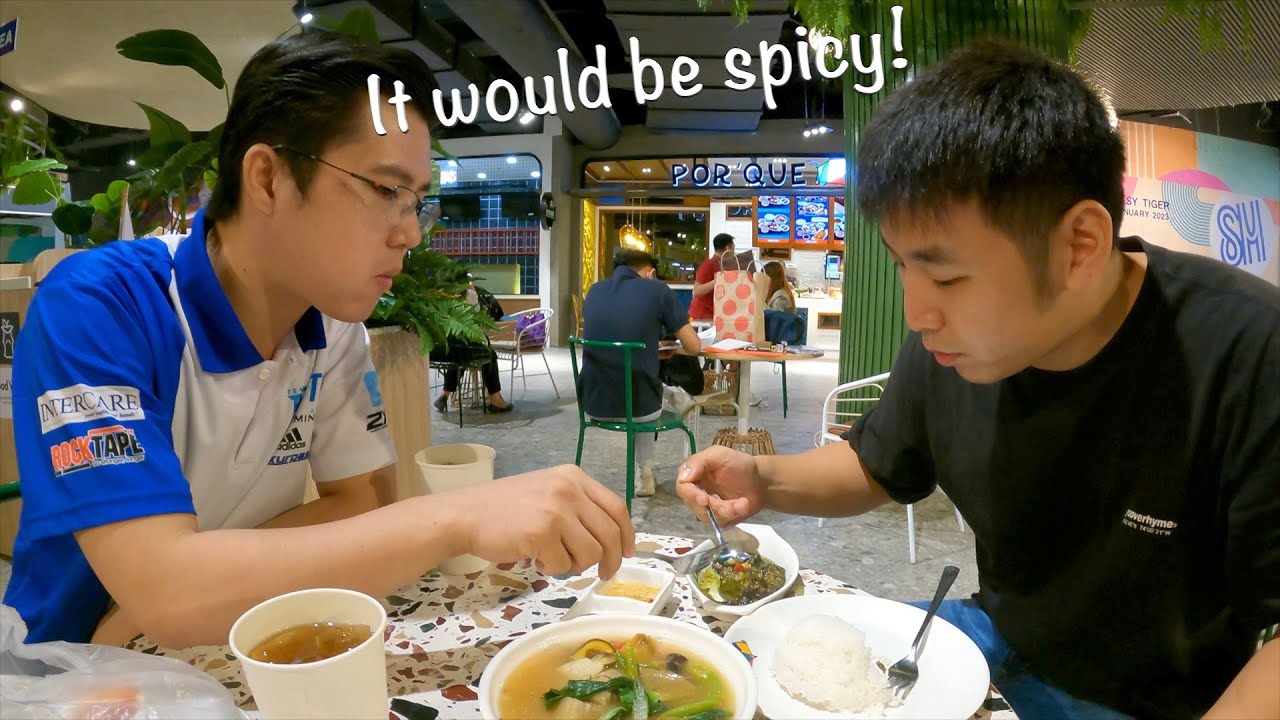My subscribers made me try Filipino food 'Laing'