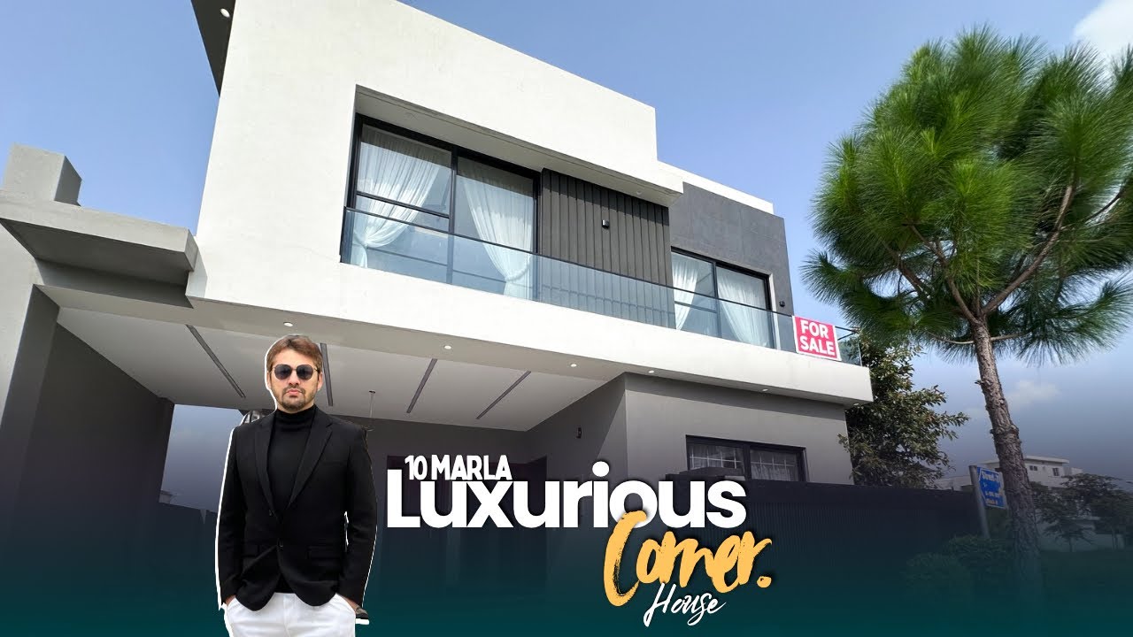 Top city Islamabad | 10 Marla Designer Corner House | Main Double Road