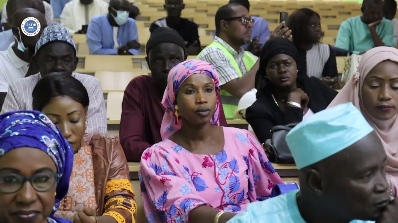 UAD Cérémonie officielle  pde passation de service  Allocution du Recteur entrant Pr Ibrahima FAYE