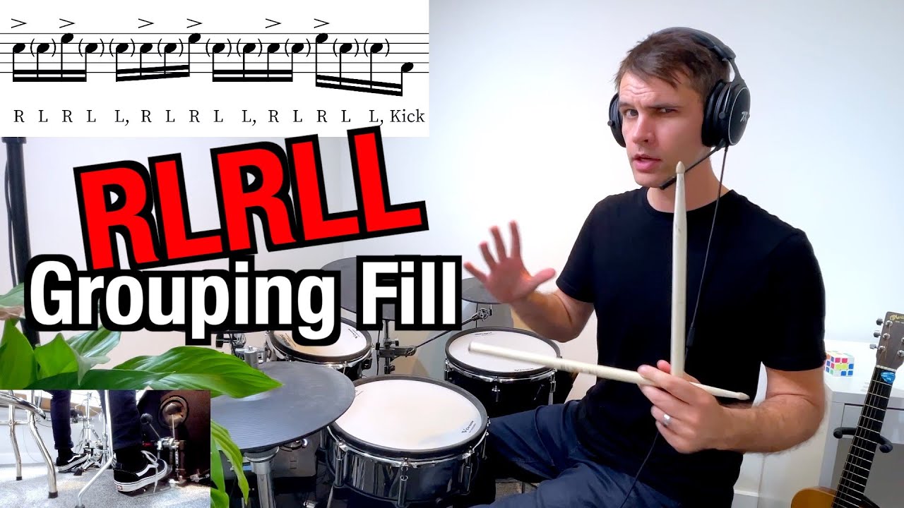 Five Grouping Fill - DRUM LESSON