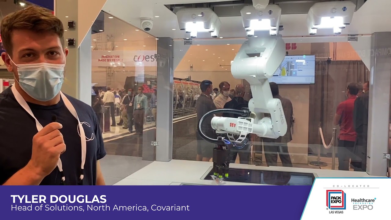 ABB's and Covariant's Intelligent Pick and Place System