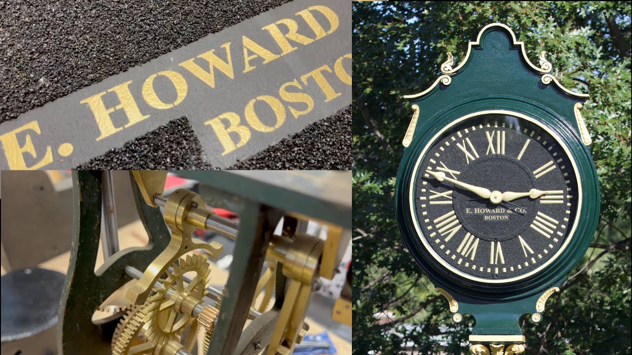E Howard Street Clock Restoration Part 1