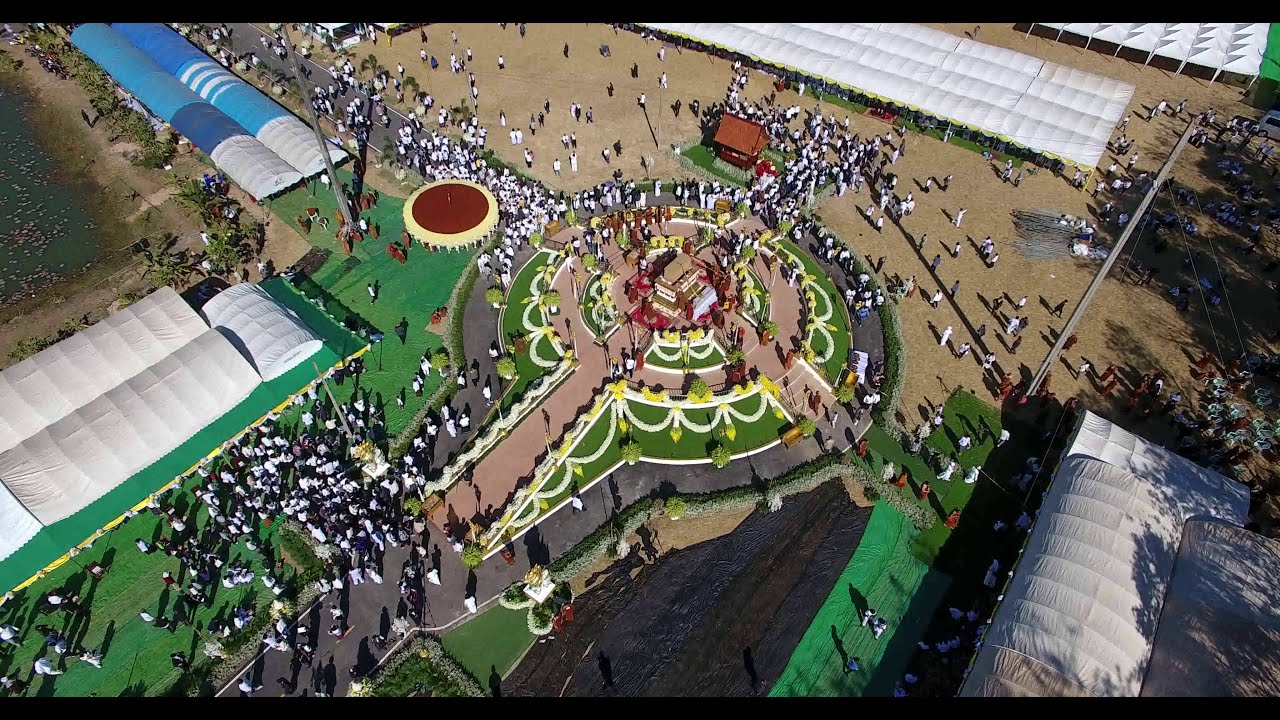 2 มุมสูง วัดป่าสุนทราราม งานหลวงปู่สิงห์ทอง 2  Bird eyes views   10012564