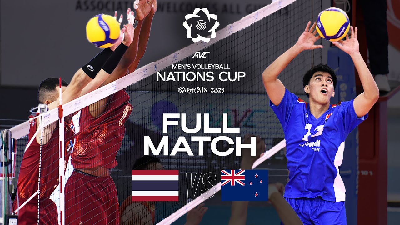 Thailand vs. New Zealand - Playoffs | AVC Men's Nations Cup 2025