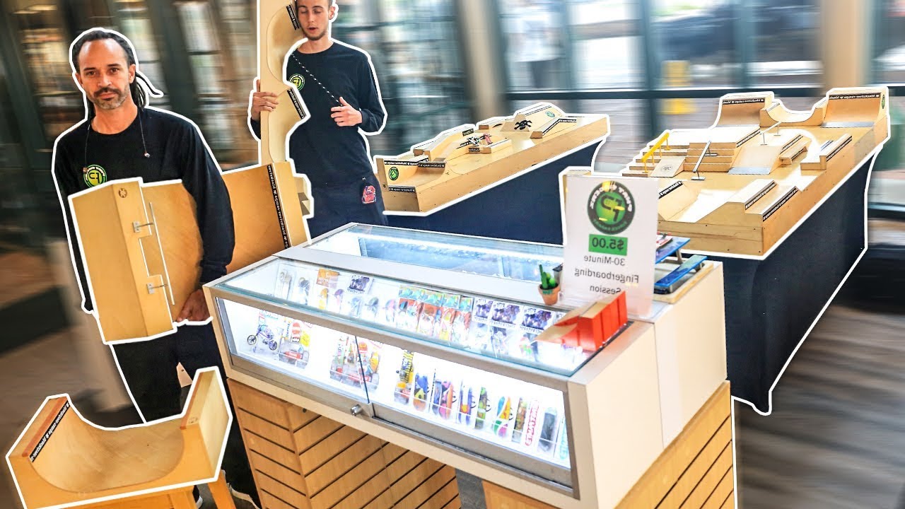 WORLDS SMALLEST FINGERBOARD STORE