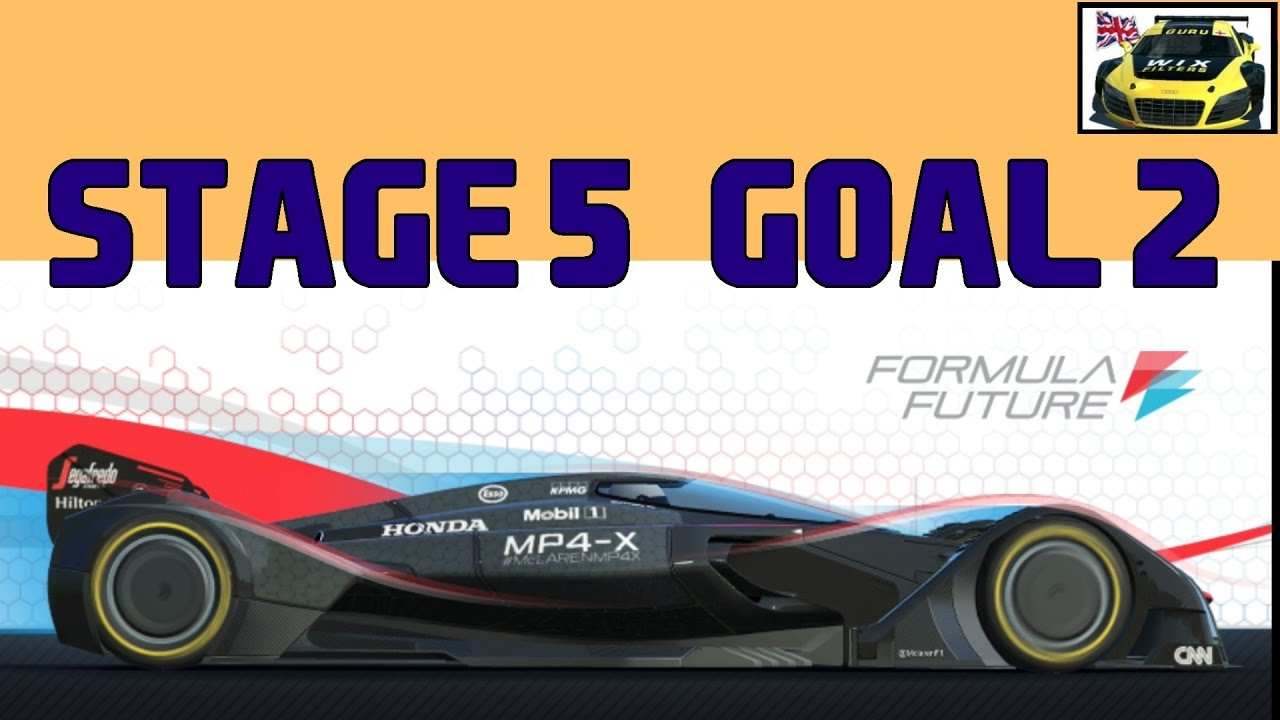 Real Racing 3 Formula Future Stage 5 Goal 2 McLaren MP4-X RR3