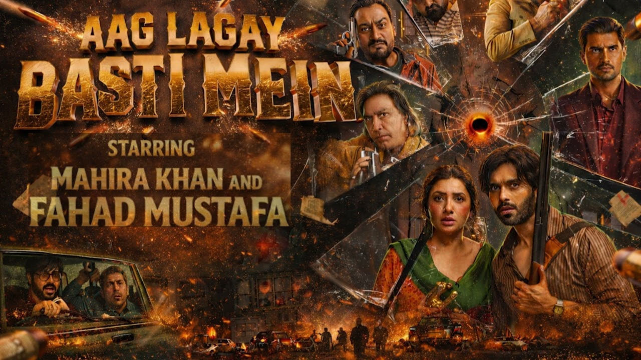 Aag Lagay Basti Mein Movie | Official Track | Fahad Mustafa & Mahira Khan | | on Eid al-Fitr 2026 |
