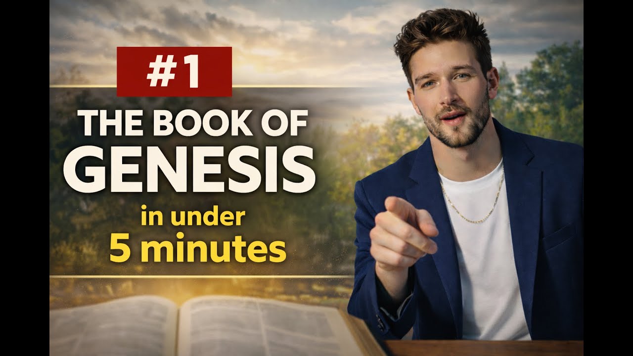 THE BOOK OF GENESIS in under 5 minutes