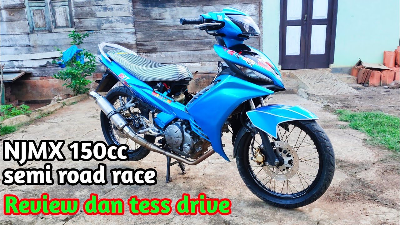 New Jupiter MX 135 JADI 150 CC. Semi road race , tes akselerasi dan review