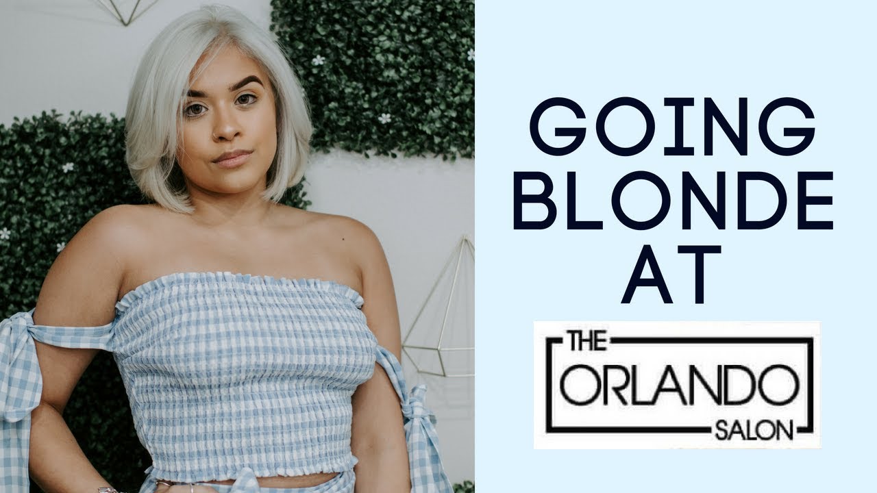Chemical Blonde at THE ORLANDO SALON