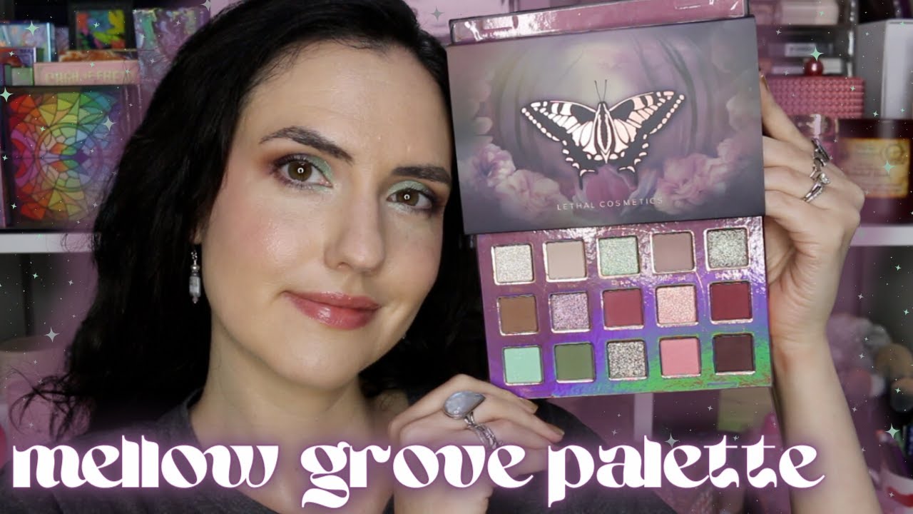 LETHAL COSMETICS MELLOW GROVE Palette | Swatches, Tutorial & Review