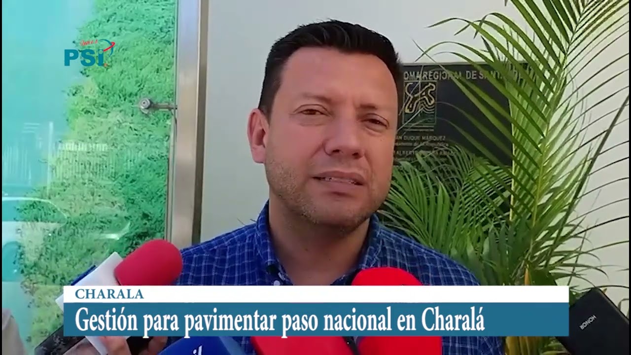 Gestión para pavimentar paso nacional en Charalá